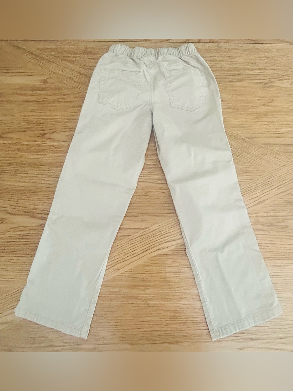 Light Blue Dinosaur Button-Down Shirt and Khaki Pants Set for Boys Size 6-7 - Picture 6 of 6